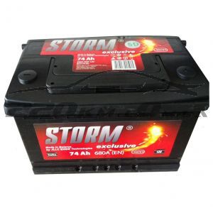 Акумулятор для авто Storm Exclusive 74R+ купити з доставкою в інтернет магазині - 220km.com
