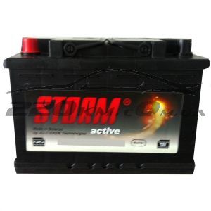 Акумулятор для авто Storm Active 90L+ купити з доставкою в інтернет магазині - 220km.com