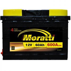 Акумулятор для автомобіля Moratti kamina 6СТ-60L+ купити з доставкою в інтернет магазині - 220km.com