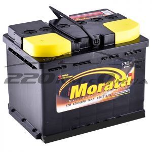 Акумулятор для автомобіля Moratti kamina 6СТ-66L+ купити з доставкою в інтернет магазині - 220km.com