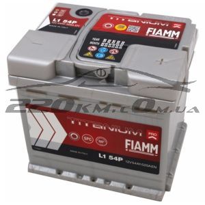 Автомобільний акумулятор Fiamm Titanium PRO 6СТ-54R купити з доставкою в інтернет магазині - 220km.com