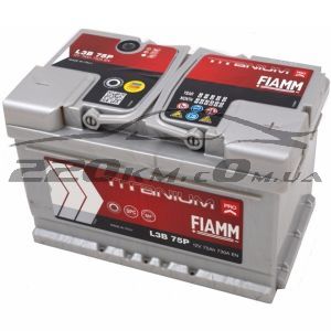 Автомобильный аккумулятор Fiamm Titanium PRO 6СТ-75R+ купить с доставкой в интернет магазине - 220km.com