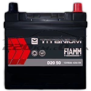 Автомобільний акумулятор Fiamm Titanium pro black asia 6СТ-50R+ купити з доставкою в інтернет магазині - 220km.com