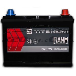 Автомобільний акумулятор Fiamm Titanium pro black asia 6СТ-75R+ купити з доставкою в інтернет магазині - 220km.com