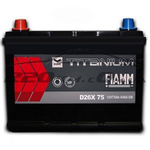 Автомобильный аккумулятор Fiamm Titanium pro black asia 6СТ-75L+ купить с доставкой в интернет магазине - 220km.com