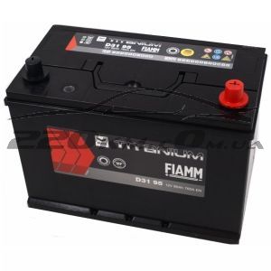 Автомобильный аккумулятор Fiamm Titanium pro black asia 6СТ-95R+ купить с доставкой в интернет магазине - 220km.com