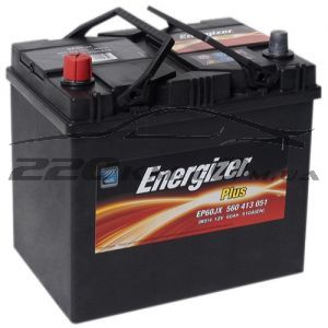 Акумулятор для авто Energizer Plus 60L+ EP60JX купити з доставкою в інтернет магазині - 220km.com