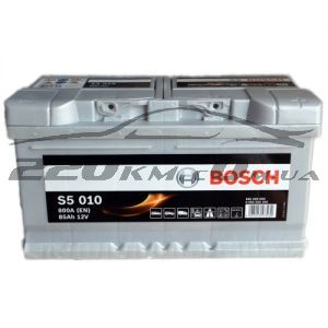 Аккумулятор автомобильный Bosch S5 6СТ-85R+(0092S50100) купить с доставкой в интернет магазине - 220km.com