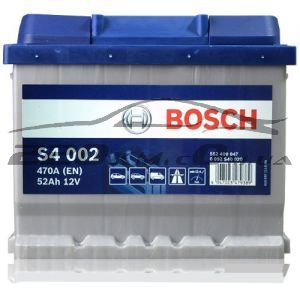Автомобільний акумулятор Bosch S4 6СТ-52R+(0092S40020) купити з доставкою в інтернет магазині - 220km.com