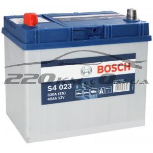 Аккумулятор автомобильный Bosch S4 asia 6СТ-45L+(0092S40230) купить с доставкой в интернет магазине - 220km.com