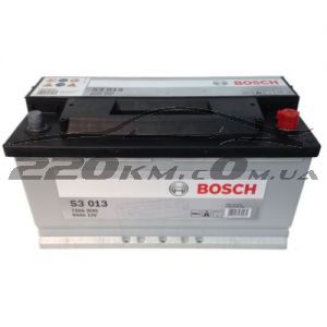 Автомобільний акумулятор Bosch S3 6СТ-90R+(0092S30130) купити з доставкою в інтернет магазині - 220km.com