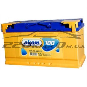 Акумулятор для авто Аком 100L+ купити з доставкою в інтернет магазині - 220km.com