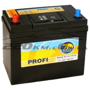 Акумулятор для авто Baren Profi asia 45L+(B24X 45)545 151 036 купити з доставкою в інтернет магазині - 220km.com