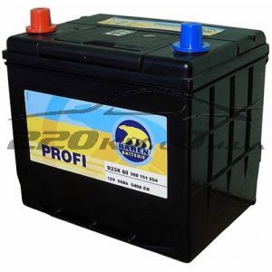 Акумулятор для авто Baren Profi asia 60L+(D23X 60)560 151 054 купити з доставкою в інтернет магазині - 220km.com