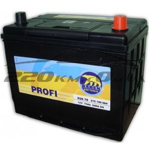 Акумулятор для авто Baren Profi asia 75R+(D26 75)575 150 064 купити з доставкою в інтернет магазині - 220km.com