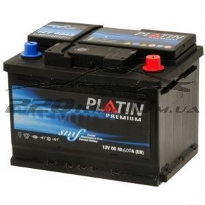 Акумулятор для авто Platin Premium 60 R+(5602119) купити з доставкою в інтернет магазині - 220km.com