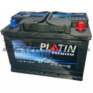 Акумулятор для авто Platin Premium 75 R+(5752008) купити з доставкою в інтернет магазині - 220km.com
