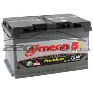 Акумулятор для автомобіля A-mega Premium 6СТ-75R+ купити з доставкою в інтернет магазині - 220km.com