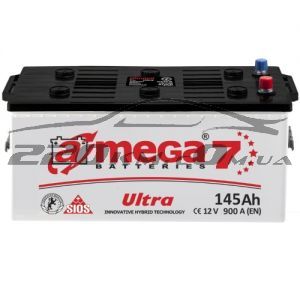 Вантажний акумулятор для авто A-mega Ultra 6СТ-145L+ купити з доставкою в інтернет магазині - 220km.com