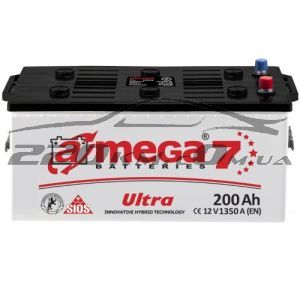 Вантажний акумулятор для авто A-mega Ultra 6СТ-200L+ купити з доставкою в інтернет магазині - 220km.com