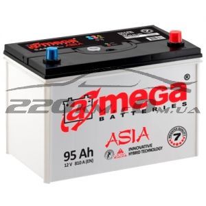 Акумулятор для автомобіля A-mega Premium asia 6СТ-95R+ купити з доставкою в інтернет магазині - 220km.com