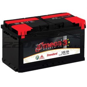 Акумулятор для автомобіля A-mega Standart 6СТ-100L+ купити з доставкою в інтернет магазині - 220km.com