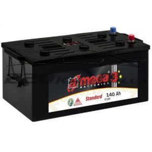 Вантажний акумулятор для авто A-mega Standart 6СТ-140L+ купити з доставкою в інтернет магазині - 220km.com