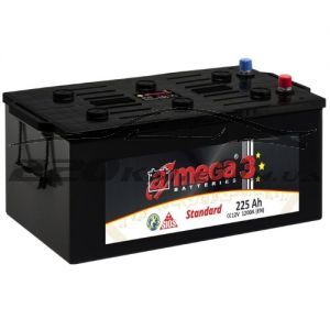 Вантажний акумулятор для авто A-mega Standart 6СТ-225L+ купити з доставкою в інтернет магазині - 220km.com