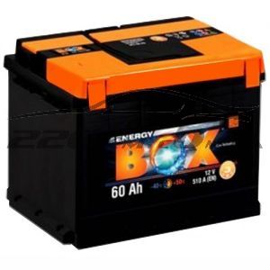 Акумулятор для авто Energy Box 6СТ-60R+ купити з доставкою в інтернет магазині - 220km.com