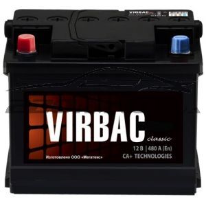 Акумулятор для авто Virbac Classic 6СТ 60L+ купити з доставкою в інтернет магазині - 220km.com