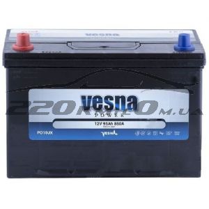 Акумулятор для авто Vesna Power asia 6CT-95L+ купити з доставкою в інтернет магазині - 220km.com