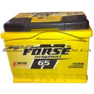 Акумулятор для автомобіля Forse Original 6СТ-65L+ купити з доставкою в інтернет магазині - 220km.com